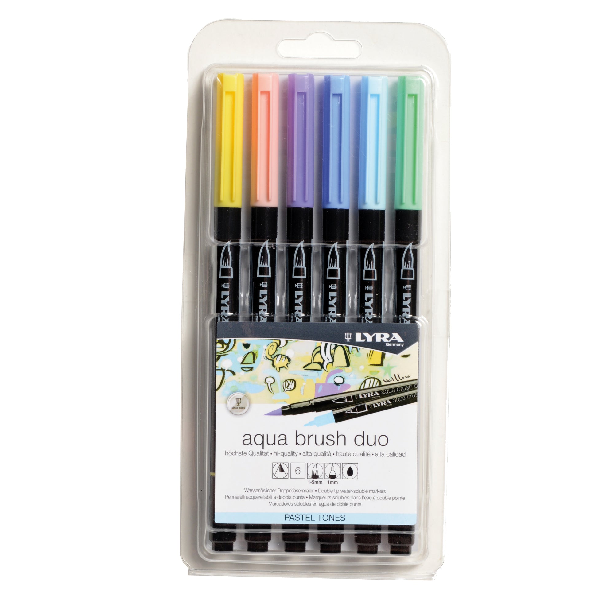 lyra-astuccio-6-pennarelli-aqua-brush-duo-colori-pastel