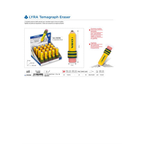 lyra-espositore-20-gomme-matita-termagraph-eraser-2x7-cm-l7417201