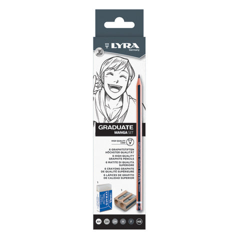 lyra-matita-graduate-graphite-manga-set-8-pezzi-astuccio-appendibile-l1174080