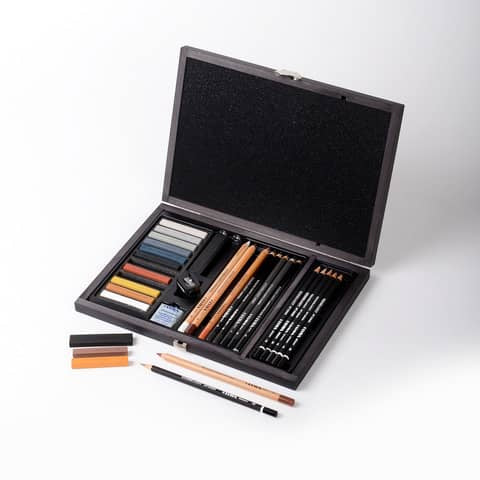 lyra-matite-colorate-set-rembrandt-cassetta-legno-31-colori-assortiti-l2054002