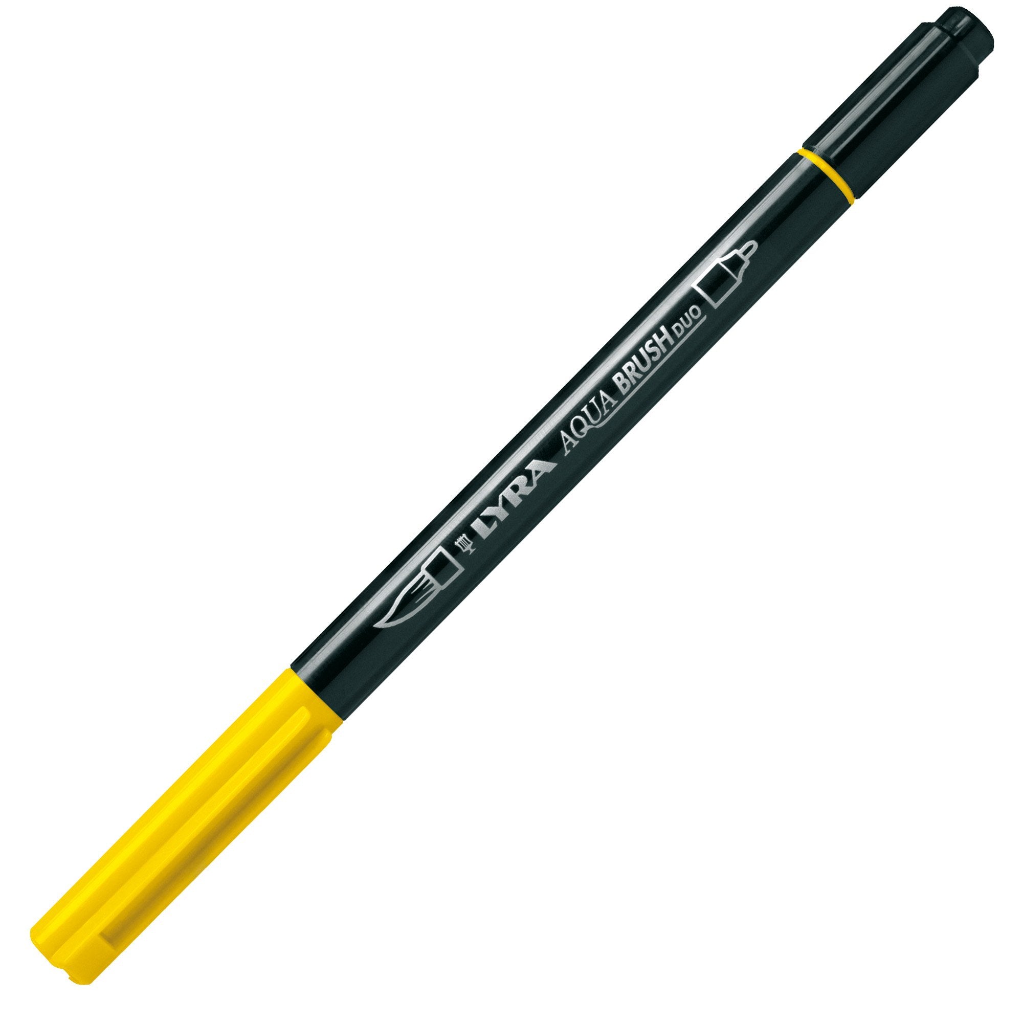 lyra-pennarello-2-punte-aqua-brush-duo-giallo-limone