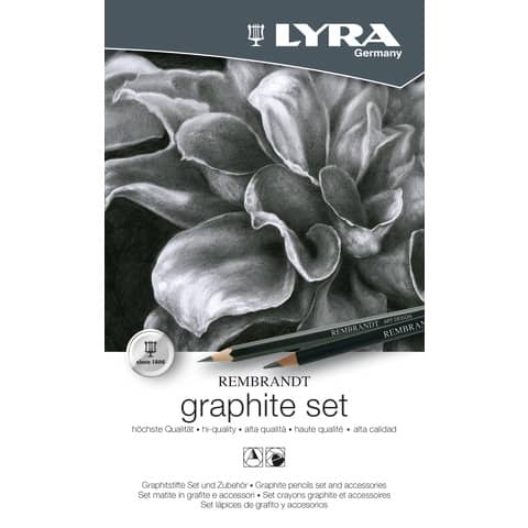 lyra-set-disegno-graphite-11-pezzi-l2051111