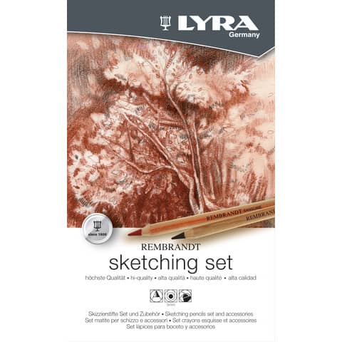 lyra-set-disegno-matite-stick-schizzo-11-pezzi-l2051110