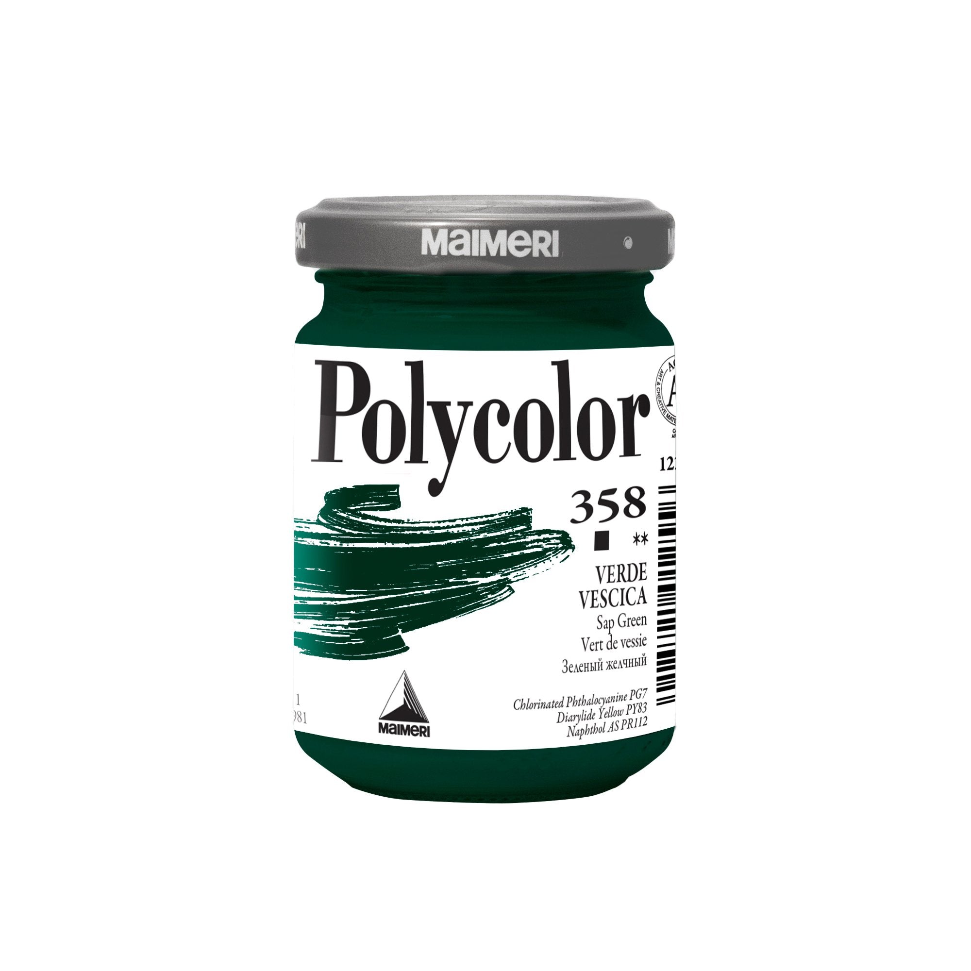 maimeri-colore-vinilico-polycolor-vasetto-140-ml-verde-vescica
