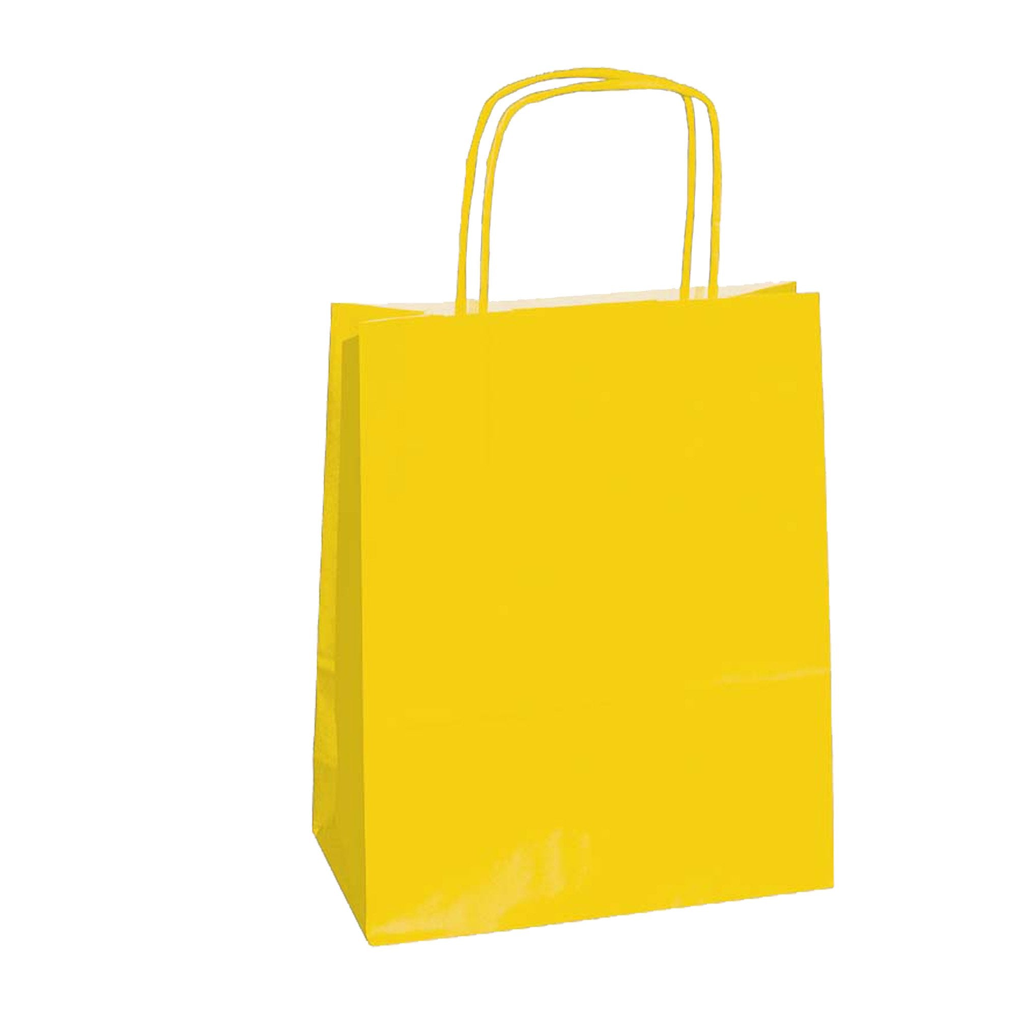 mainetti-bags-25-shoppers-carta-kraft-18x8x24cm-twisted-giallo