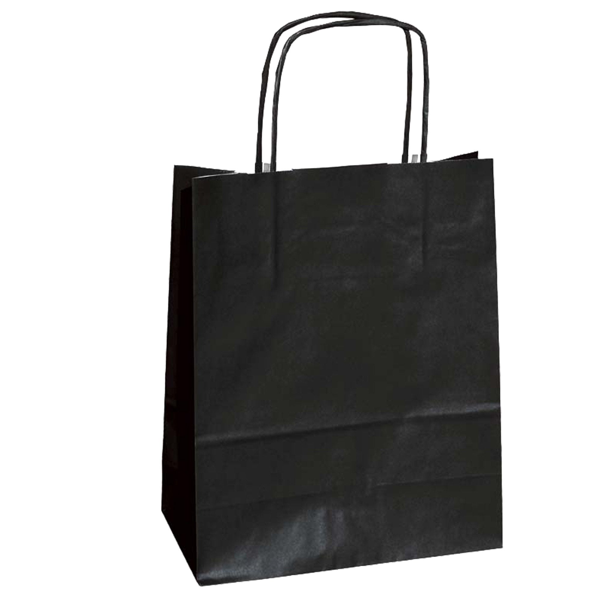 mainetti-bags-25-shoppers-carta-kraft-18x8x24cm-twisted-nero