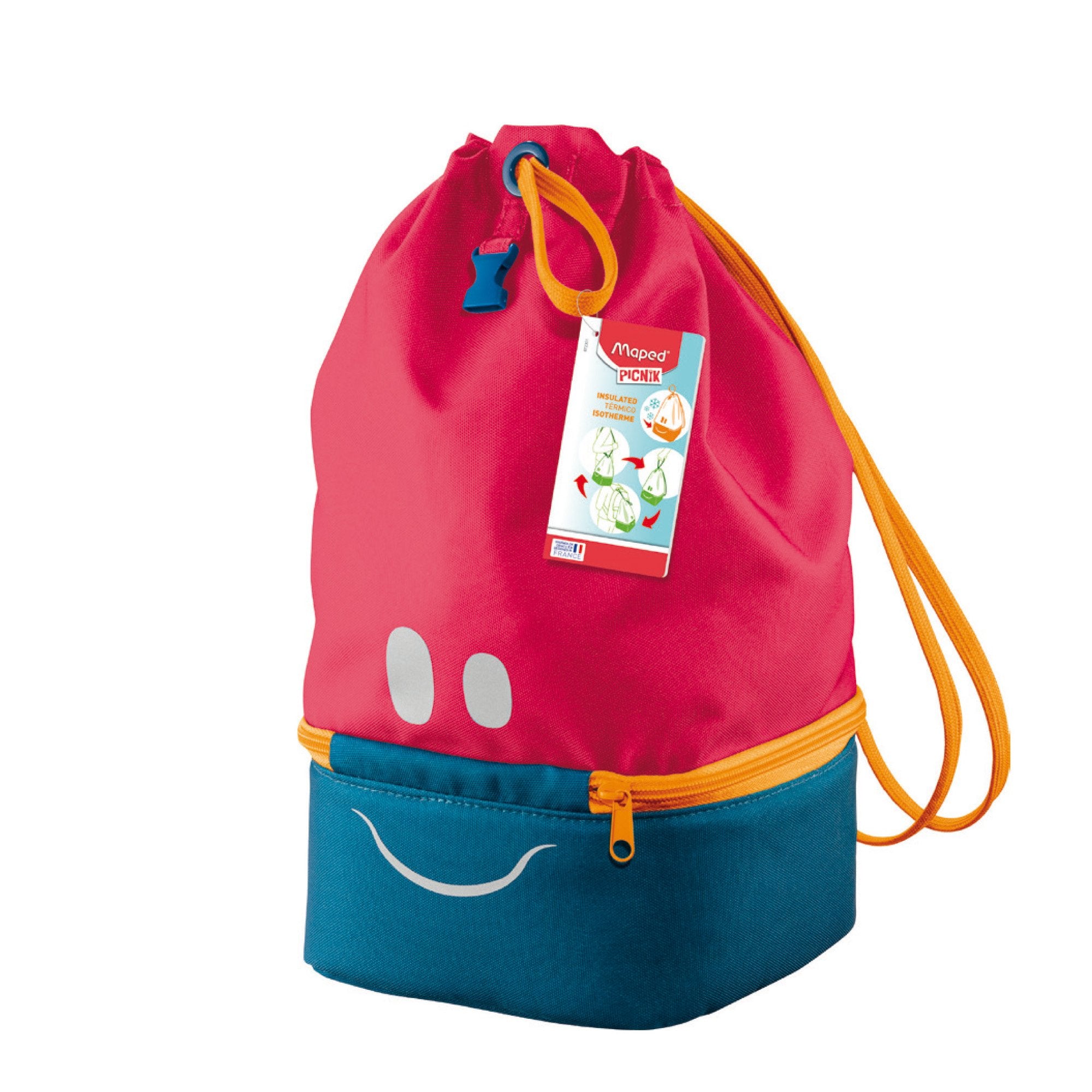 maped-lunch-bag-rosa-corallo-picnik-concept