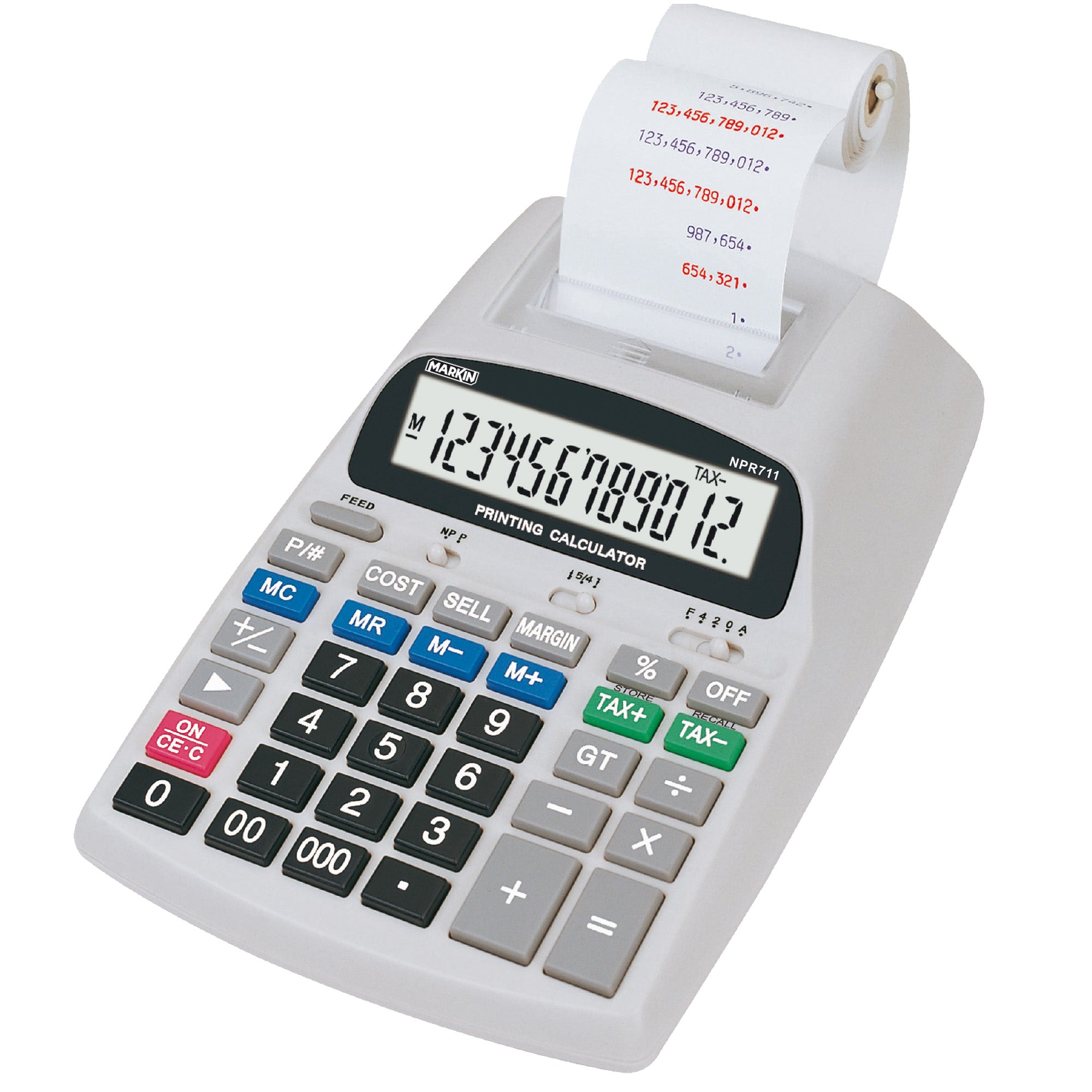 markin-calcolatrice-tavolo-scrivente-npr711-12-cifre