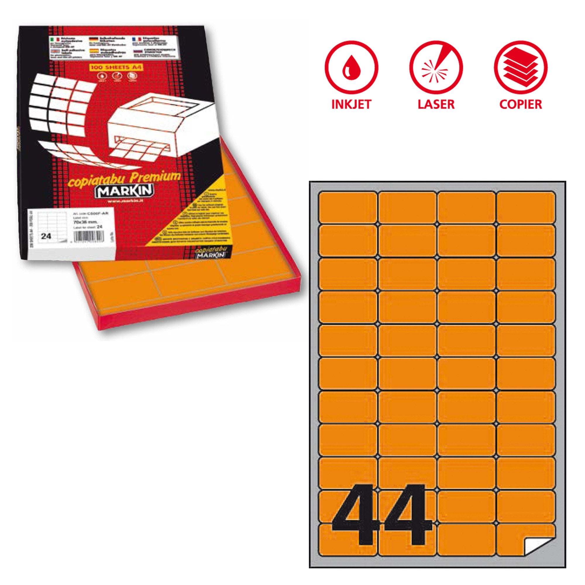 markin-etichetta-adesiva-a-406-arancio-fluo-100fg-a4-47-5x25-5mm-44et-fg