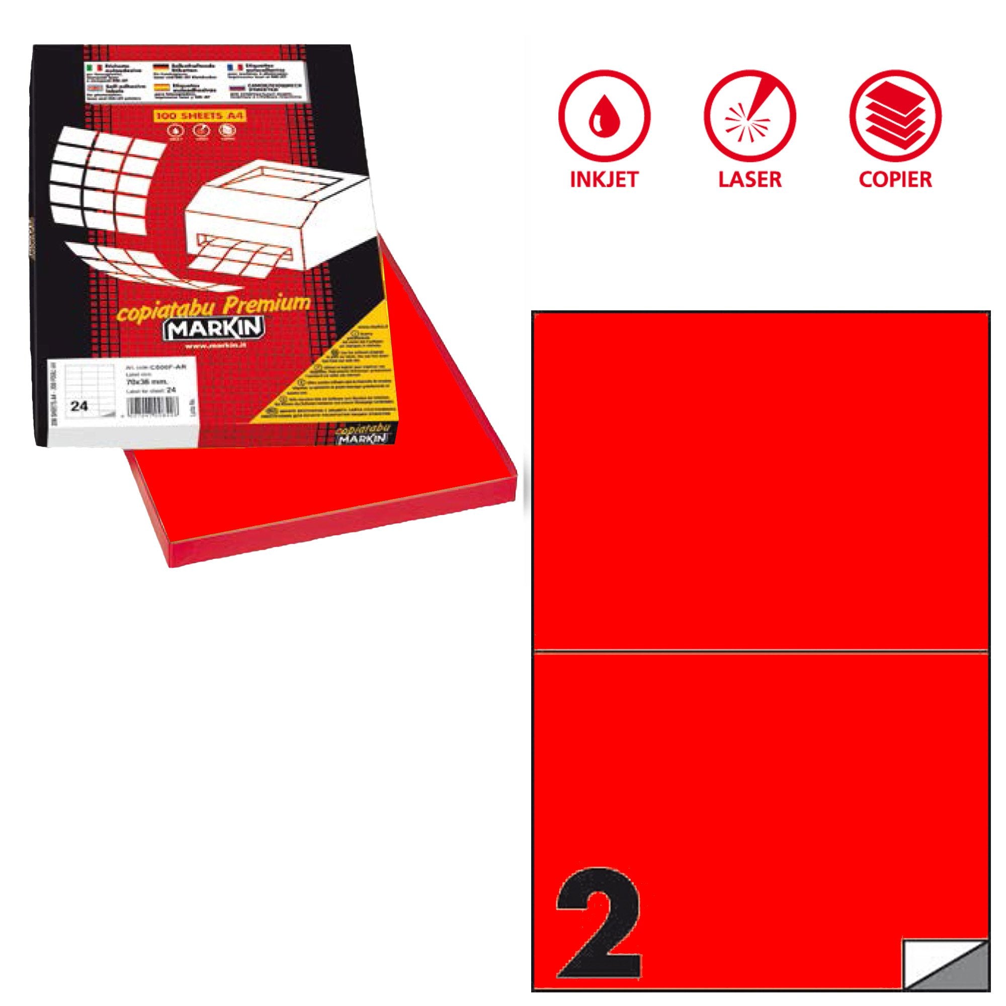 markin-etichetta-adesiva-c-509-rosso-fluo-100fg-a4-210x148mm-2et-fg
