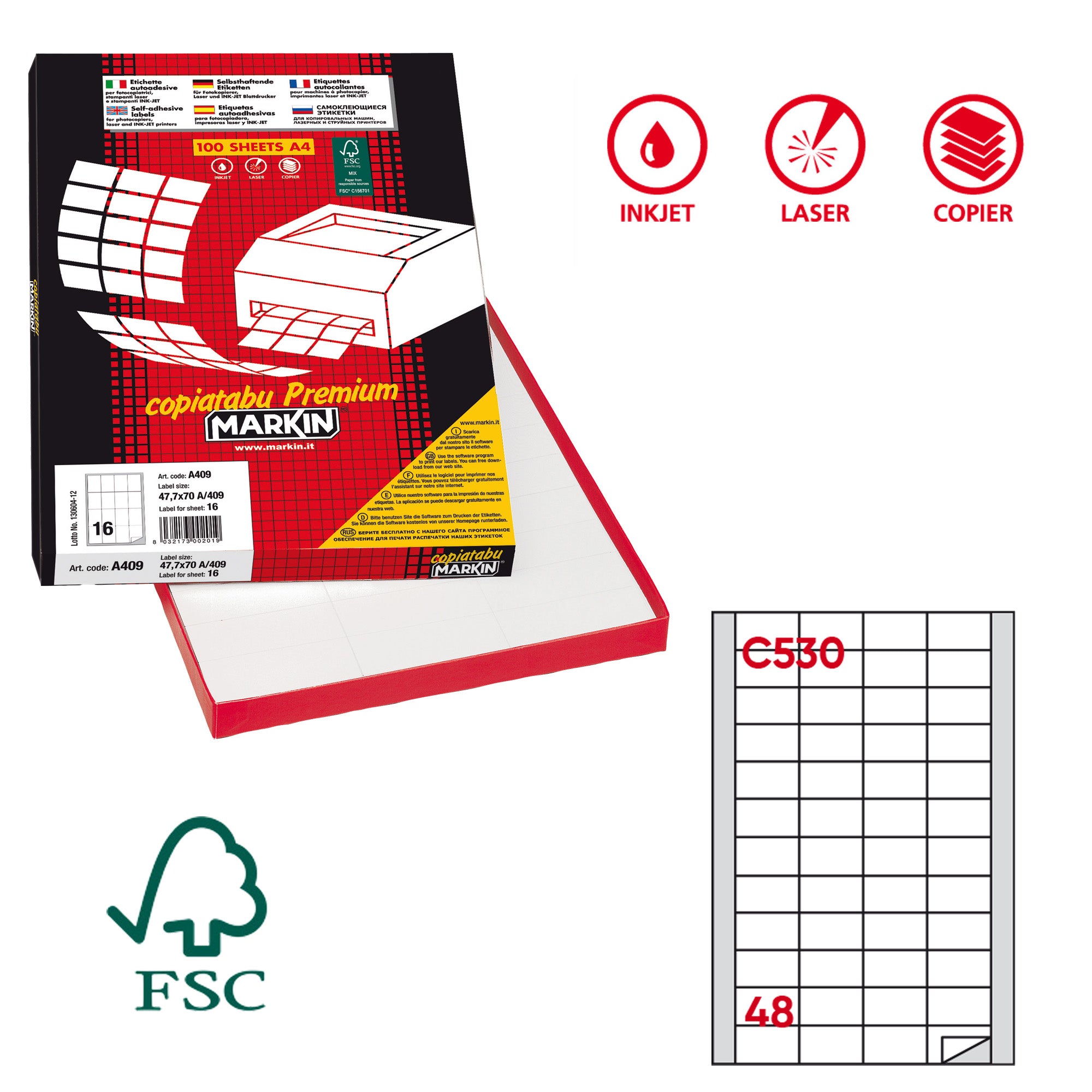 markin-etichetta-adesiva-c-530-bianca-100fg-a4-48x25mm-48et-fg