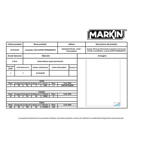 markin-etichette-autoadesive-copiatabu-a4-super-permanente-1-et-foglio-conf-100-ff-210x297-mm-x210c503sp