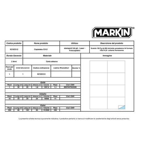 markin-etichette-bianche-copiatabu-permanenti-105x74-25-mm-senza-margine-8-et-foglio-conf-100-fogli-x210c512