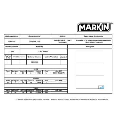 markin-etichette-bianche-copiatabu-permanenti-210x99-mm-senza-margine-3-et-foglio-conf-100-fogli-x210c520