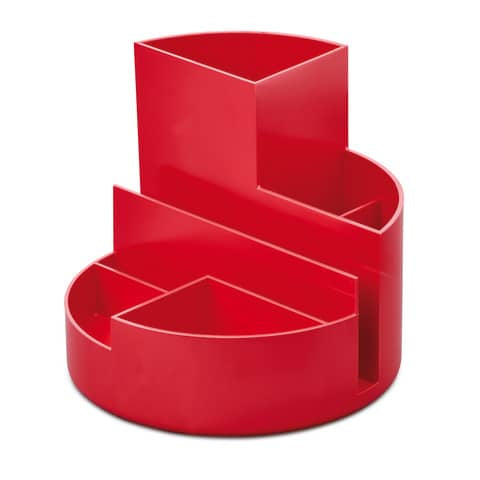 maul-portaoggetti-roundbox-riciclato-rosso-diametro-14-cm-h-12-5-cm-z710016