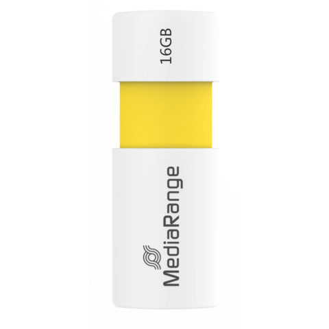 media-range-chiavetta-usb-2-0-16-gb-giallo-mr972