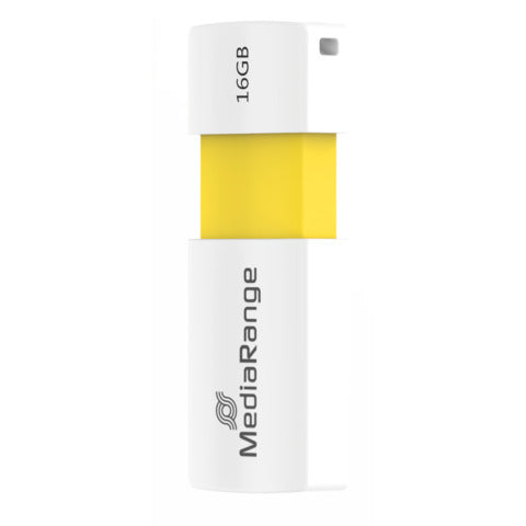 media-range-chiavetta-usb-2-0-16-gb-giallo-mr972