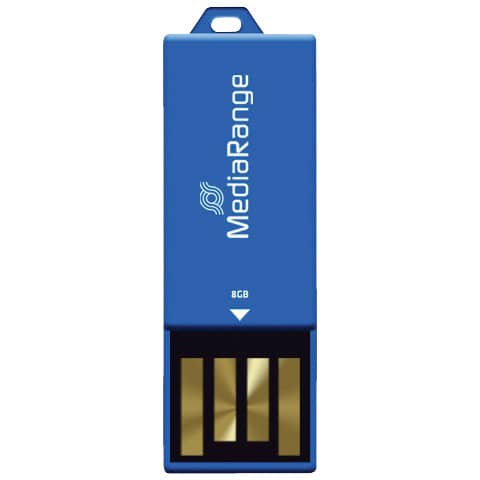 media-range-chiavetta-usb-2-0-nano-8-gb-blu-mr975