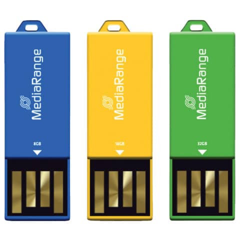 media-range-chiavetta-usb-2-0-nano-8-gb-blu-mr975