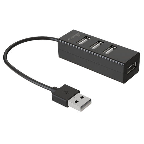 media-range-hub-usb-2-0-quattro-porte-alimentato-tramite-porta-usb-mrcs502