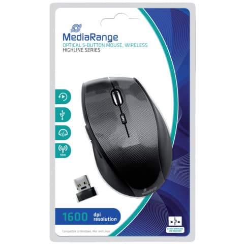 media-range-mouse-ottico-5-pulsanti-serie-highline-wireless-1600-dpi-carbonio-nero-mros207