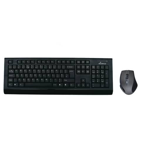 media-range-set-tastiera-mouse-wireless-querty-nero-mros104-uk