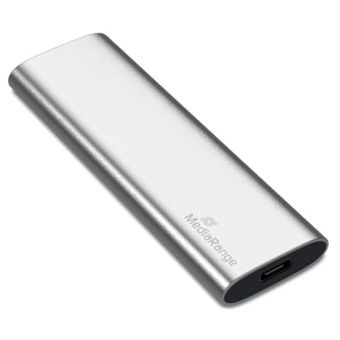 media-range-unita-ssd-esterna-usb-type-c-120-gb-argento-mr1100