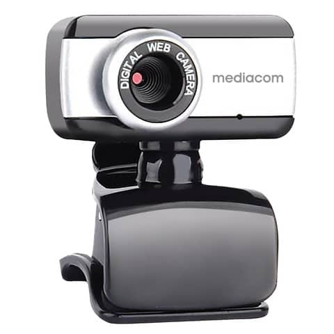 mediacom-webcam-m250-nero-silver-risoluzione-640x480-px-usb-2-0-compatibile-windows-mac-os-m-wea250