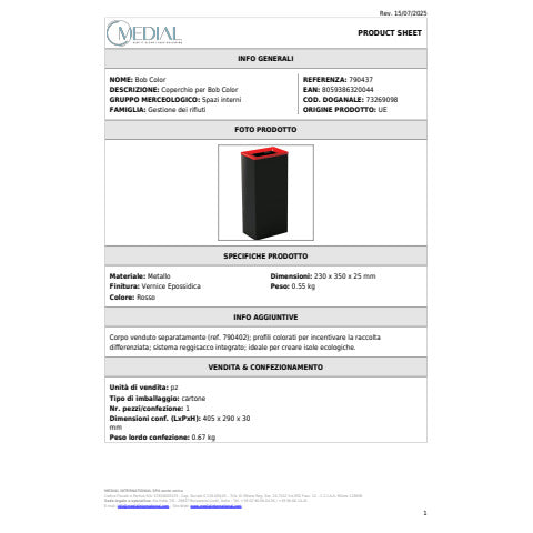 medial-coperchio-gettacarte-bob-color-355x235-mm-rosso-790437