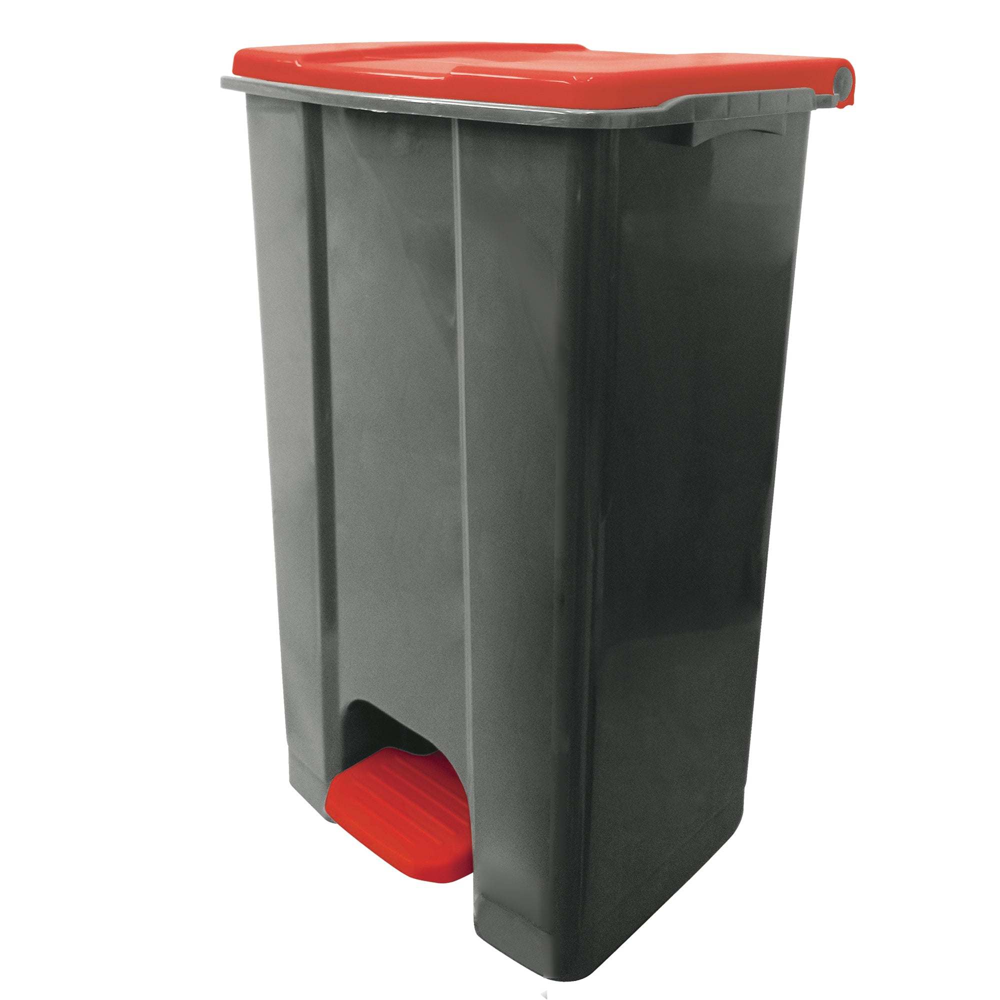 medialinternational-contenitore-mobile-pedale-plastica-riciclata-ecoconti-80lt-grigio-rosso