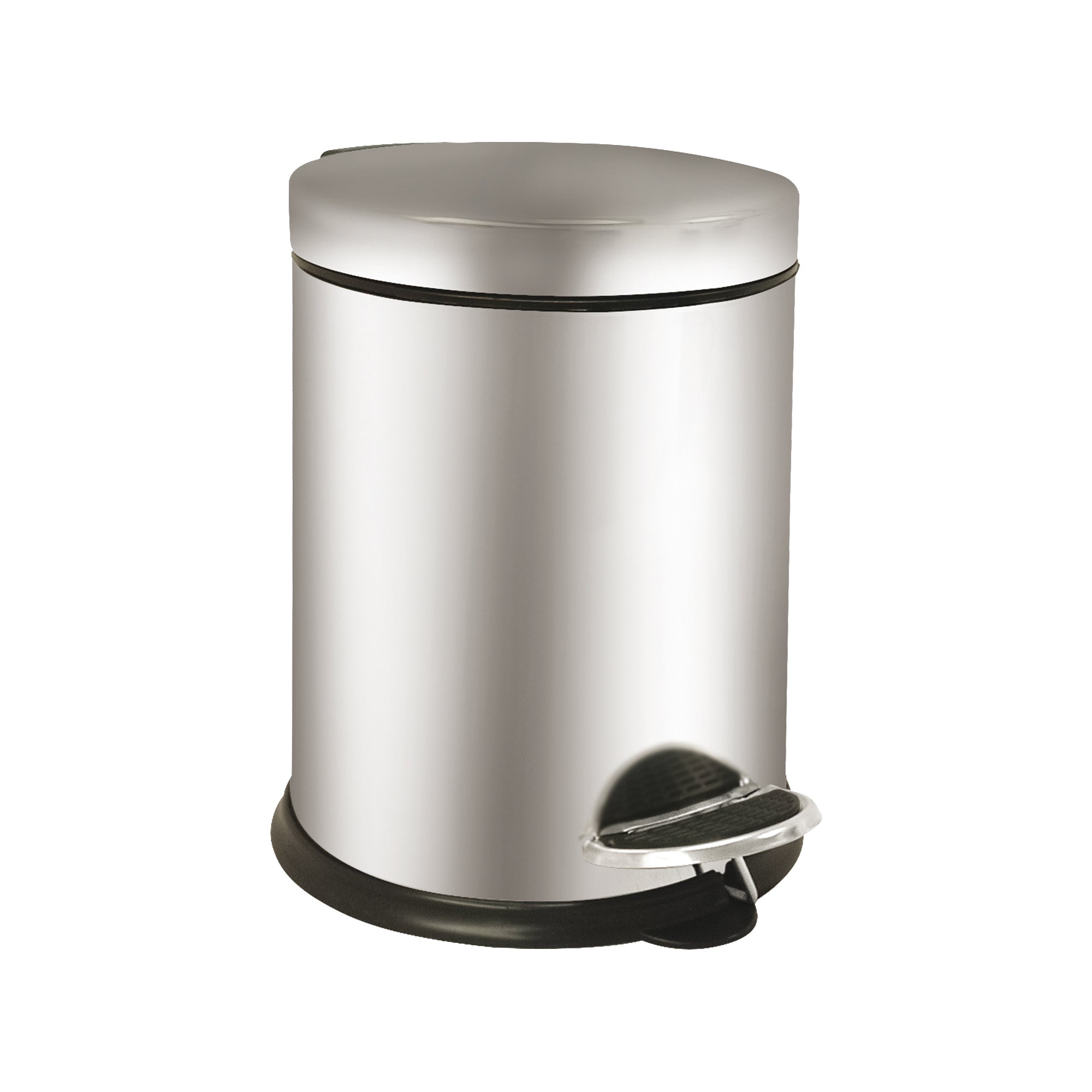 medialinternational-pattumiera-pedale-bin-basic-3l-acciaio-inox