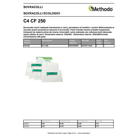 methodo-buste-adesive-carta-ecologica-c4-trasparenti-320x250-mm-conf-250-pezzi-x101402