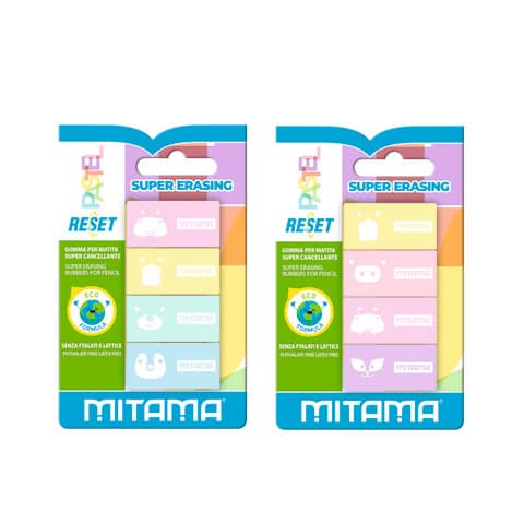 mitama-gomma-matita-reset-pastel-colori-assortiti-pastel-conf-4-pezzi-62553