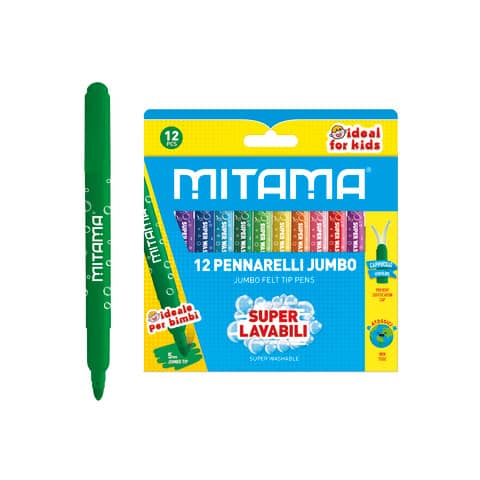 mitama-pennarelli-jumbosuper-lavabili-punta-maxi-5-mm-colori-assortiti-conf-12-pezzi-61998