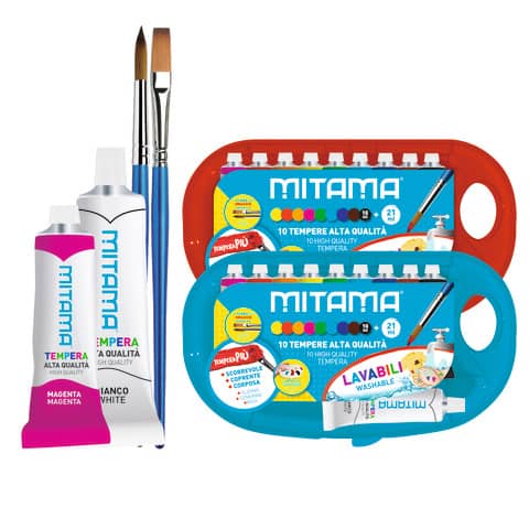 mitama-tempera-piu-superlavabile-tavolozza-9-tubi-10-ml-assortiti-1-tubo-bianco-21-ml-2-pennelli-61930