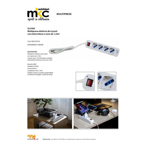 mkc-multipresa-schuko-bipasso-cavo-1-5-m-interruttore-4-posizioni-bianco-492518316