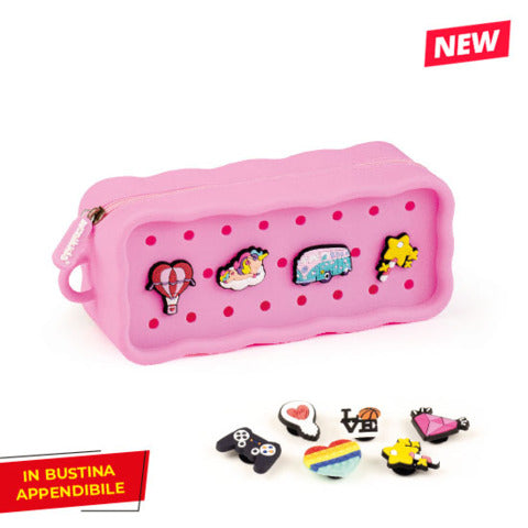 monikids-creative-astuccio-bustina-silicone-pin-me-spille-decorative-conf-da-12-pezzi-colori-assortiti-