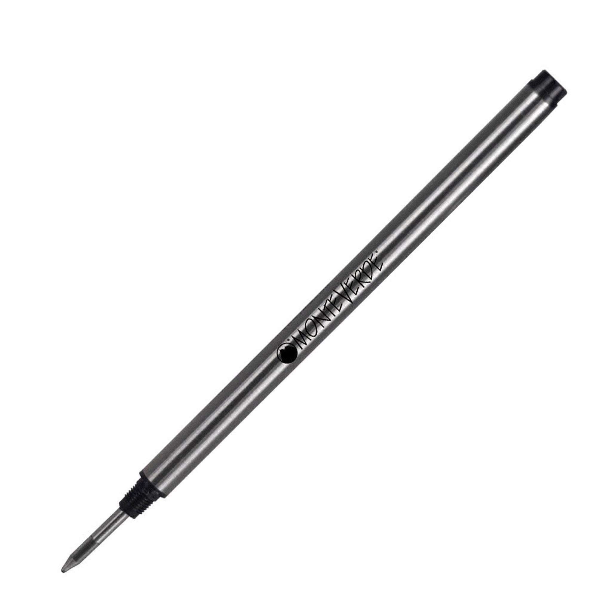 monteverde-blister-2-refill-metallo-roller-montblanc-nero-punta-fine