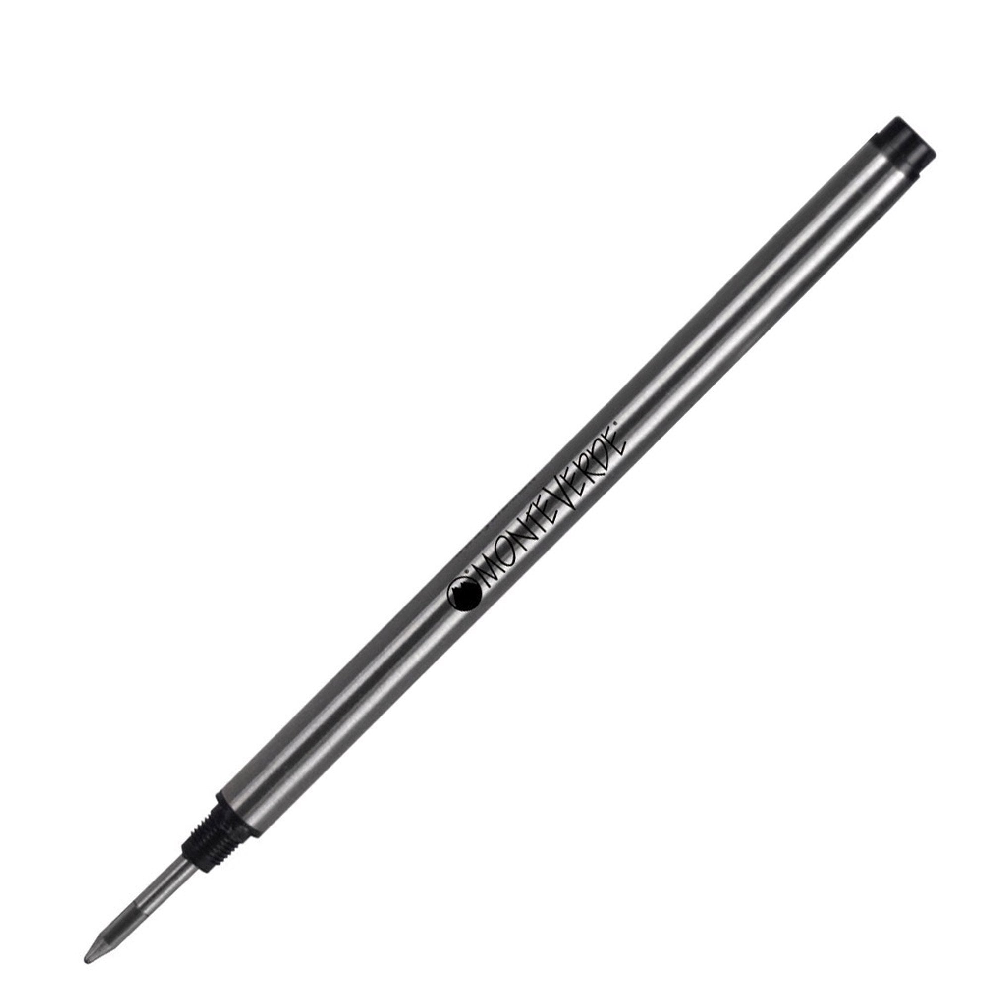 monteverde-blister-2-refill-metallo-roller-montblanc-nero-punta-media