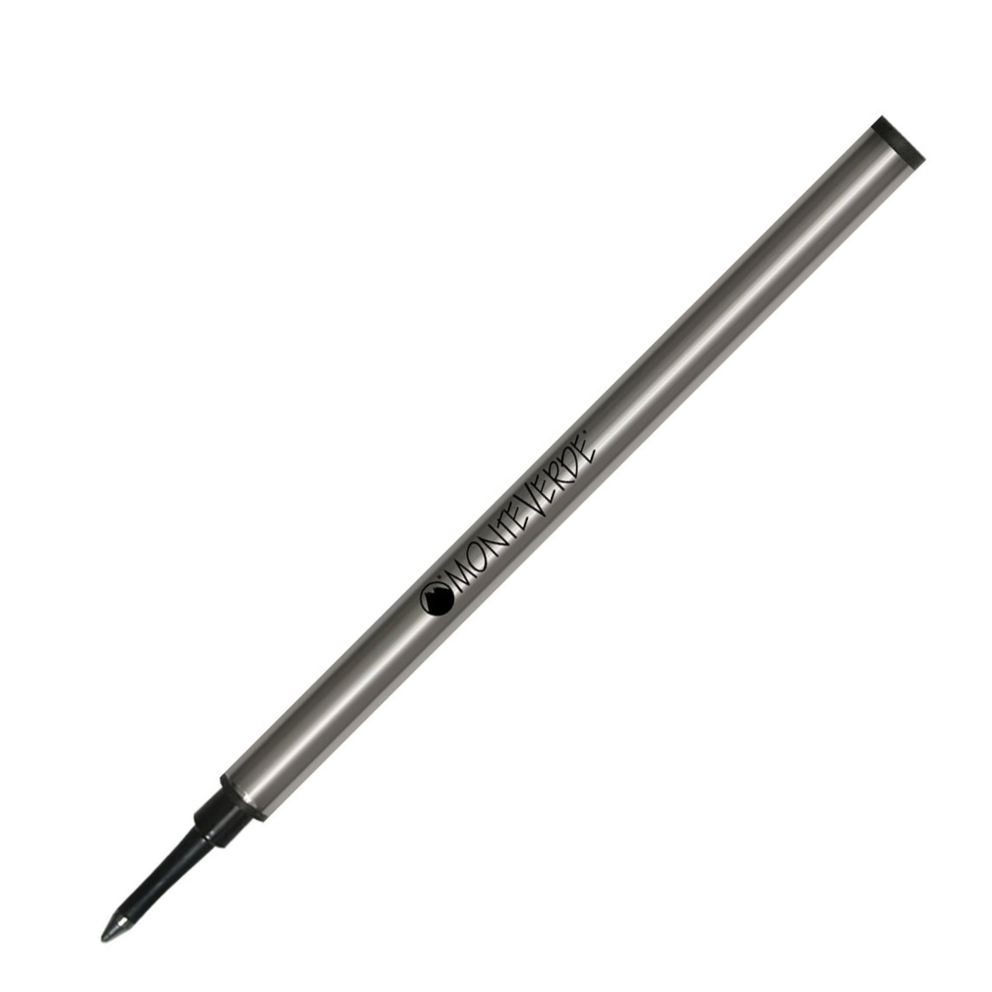 monteverde-blister-2-refill-metallo-roller-nero-punta-fine