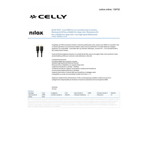 nilox-tech-cavo-collegamento-hdmi-2-0-alta-velocita-4k-60hz-contatti-dorati-24k-18-gbps-2-m-nero-nxhdmi-2-0-3r