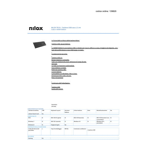nilox-tech-tastiera-cavo-layout-italiano-usb-2-0-cavo-150-cm-colore-nero-nxkbit000014