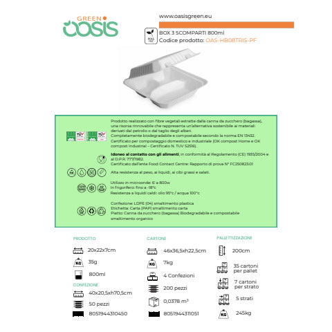 oasis-green-box-take-away-3-scomparti-canna-zucchero-conf-50-pz-800-ml-oas-hb08tris