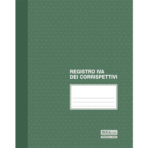 ocl-registro-iva-corrispettivi-numerato-1-15-o-c-l-23-5x29-7-cm-8-fogli-0507n