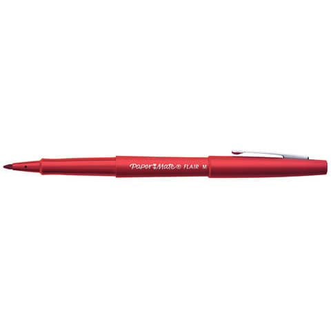 papermate-penna-punta-fibra-flair-nylon-m-1-1-mm-rosso-s0190993