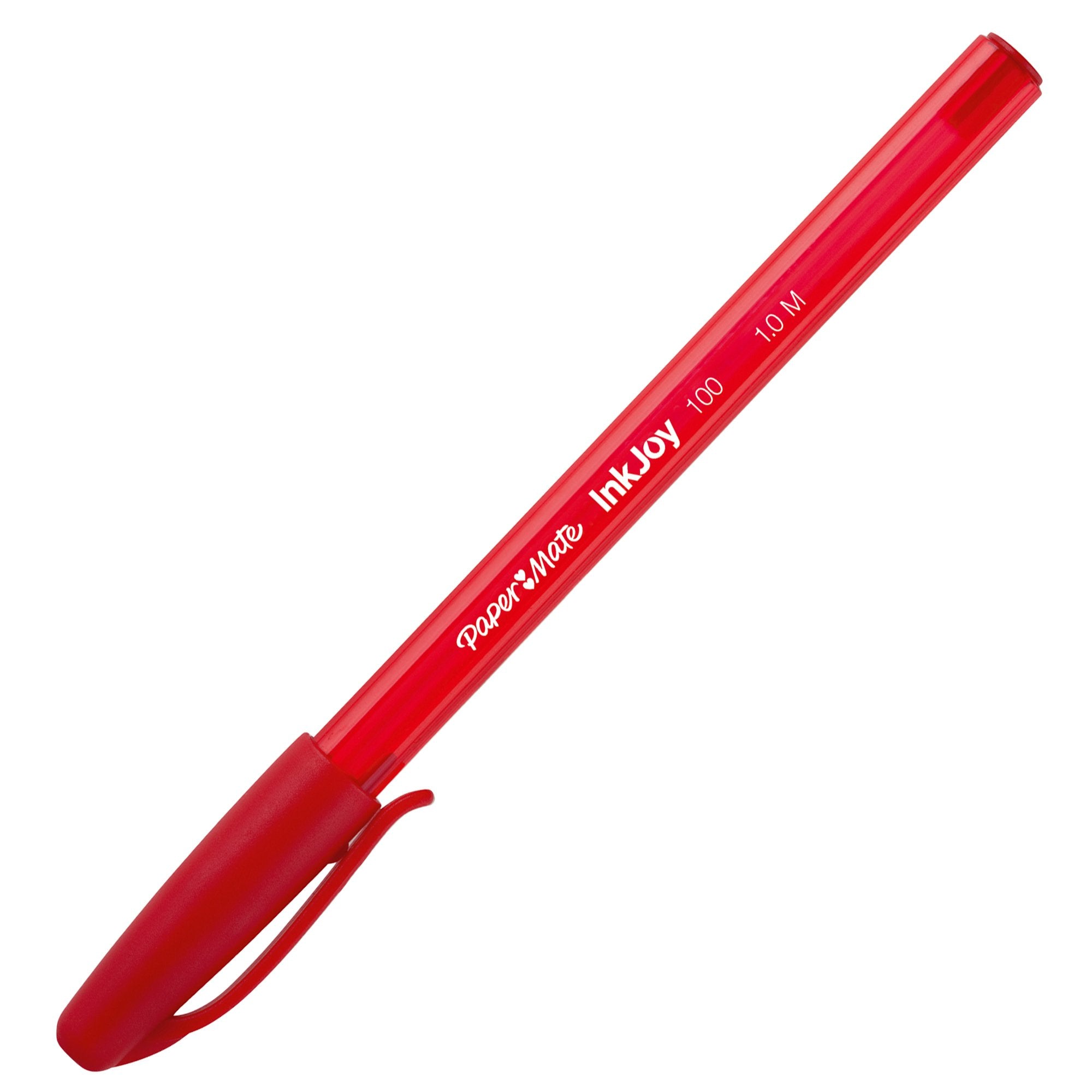 papermate-penna-sfera-inkjoy-100-stick-1-0mm-rosso