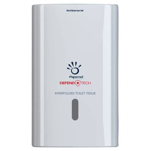 papernet-dispenser-antibatterico-carta-igienica-interfogliata-defend-tech-26-5x16-5x13-5-cm-bianco