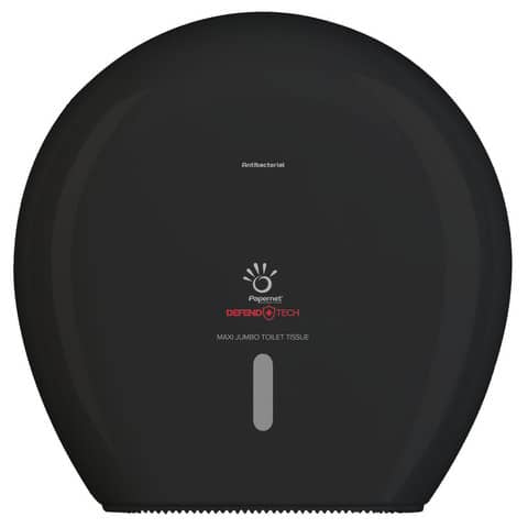 papernet-dispenser-antibatterico-carta-igienica-maxi-jumbo-defend-tech-34-5x34-5x14-8-cm-nero-417205