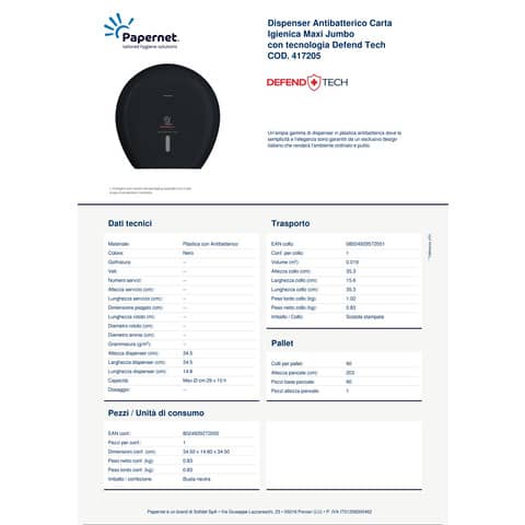 papernet-dispenser-antibatterico-carta-igienica-maxi-jumbo-defend-tech-34-5x34-5x14-8-cm-nero-417205