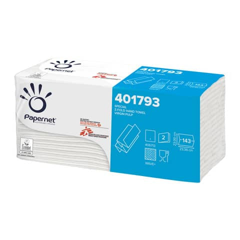 papernet-pacco-143-asciugamani-piegati-z-goffrato-onda-ecolabel